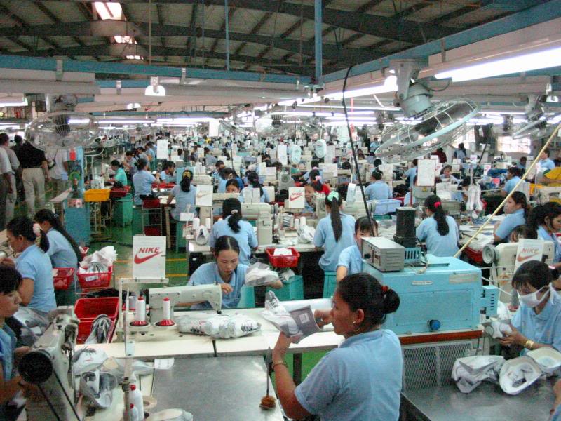 nike shoes are manufactured where